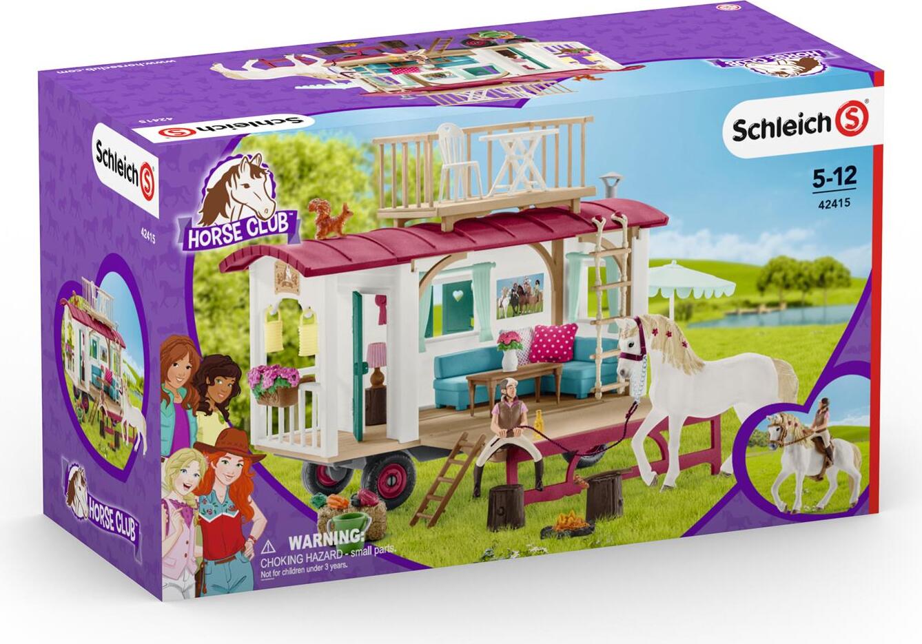 Schleich Horse Club Wohnwagen für geheime Club-Treffen 42415