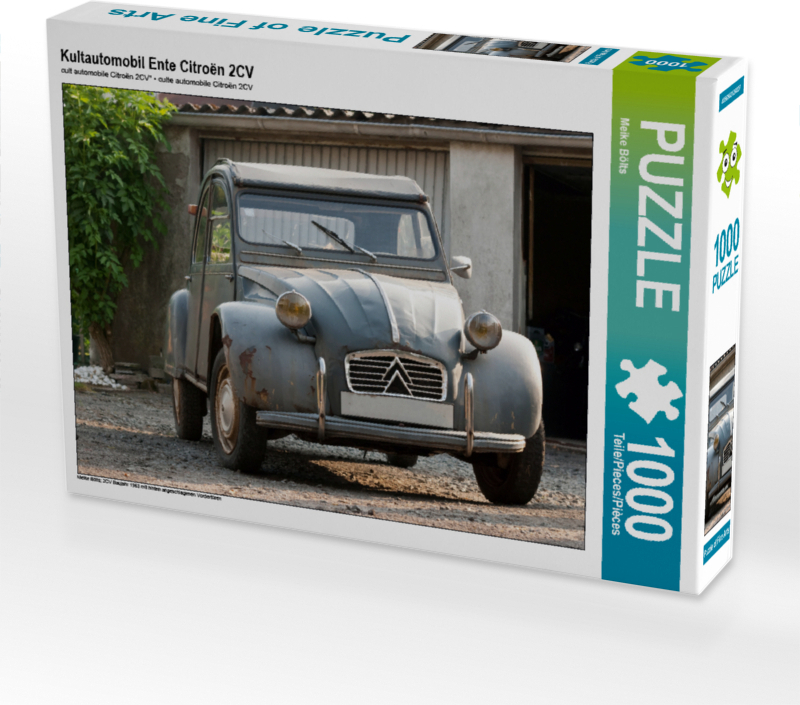 Calvendo Kultautomobil Ente Citroën 2CV" 1000 Teile Puzzle quer 640x480mm, Bölts Meike; 7290098