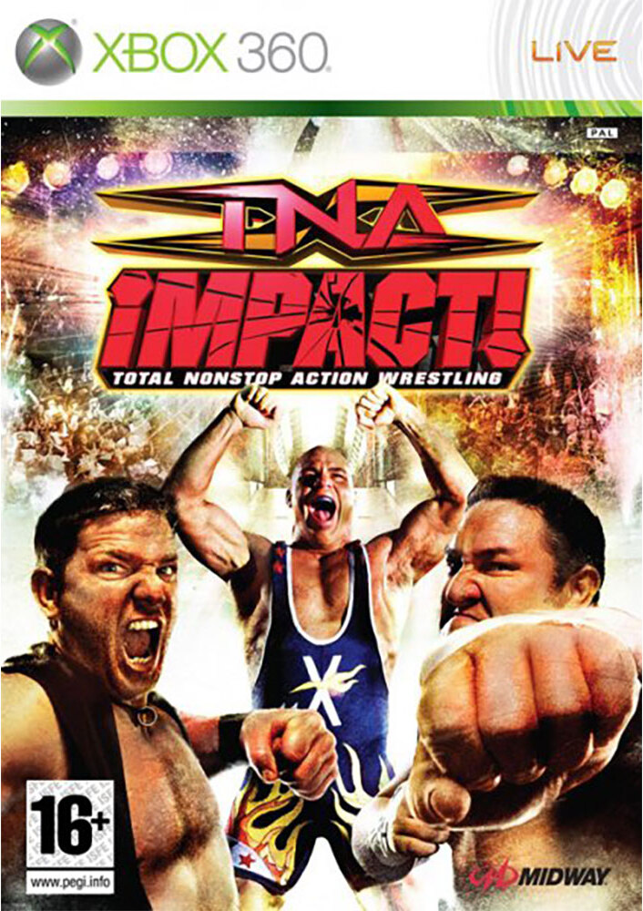 Xbox Original Xbox Games 360 Tna Impact! Total Nonstop Action Wrestling Classics PAL PAL 360STNI