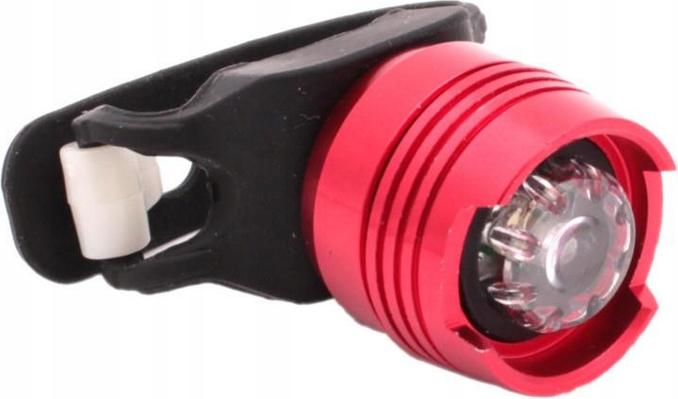 FEINZ | Fahrradlampe Metall - Rot - Helle LED - Wetterfest und Robust - Ideal für Nachtfahrten FEINZ-KA2683