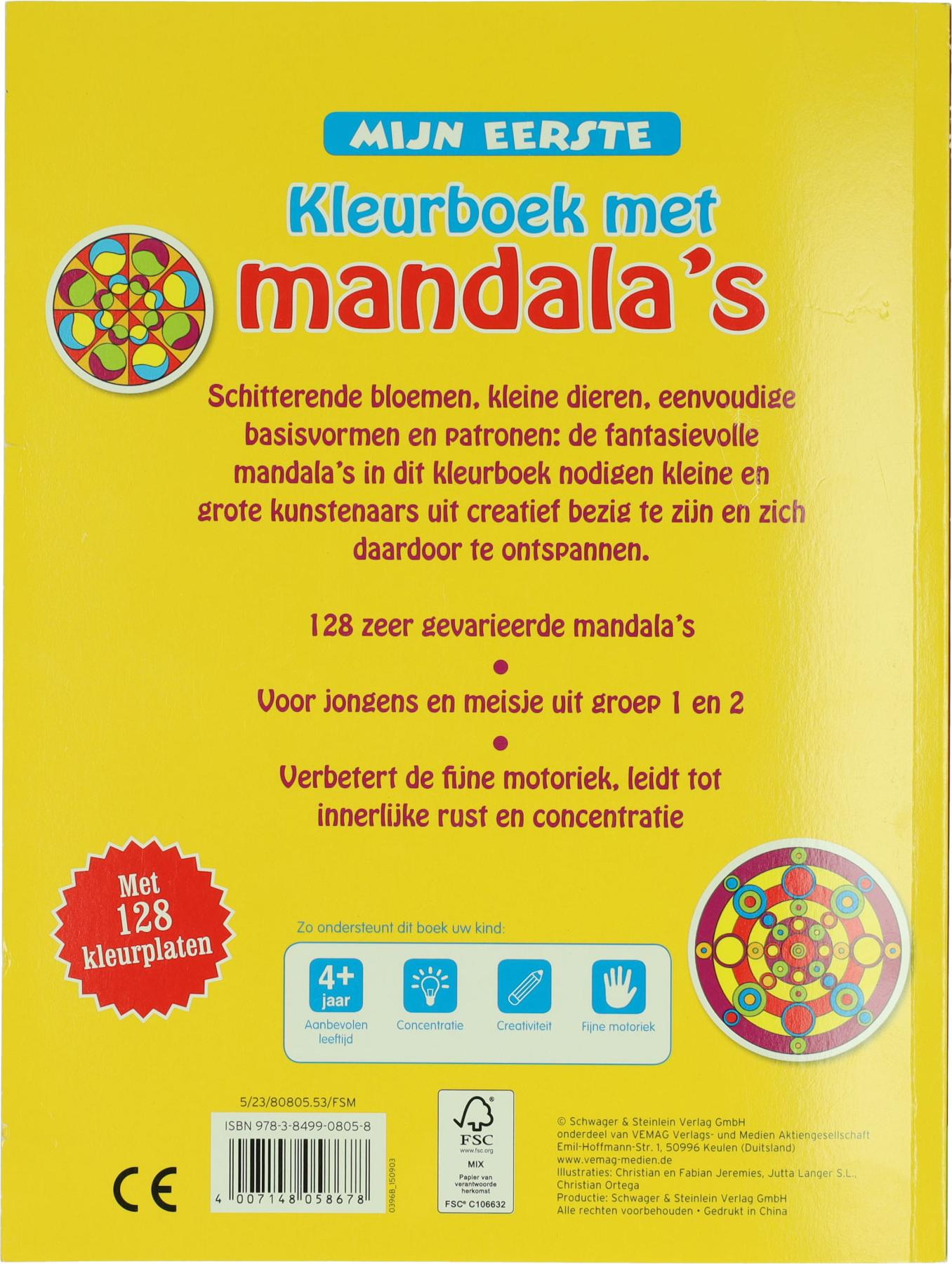 Wins holland mein erstes Malbuch mit Mandalas PT2344