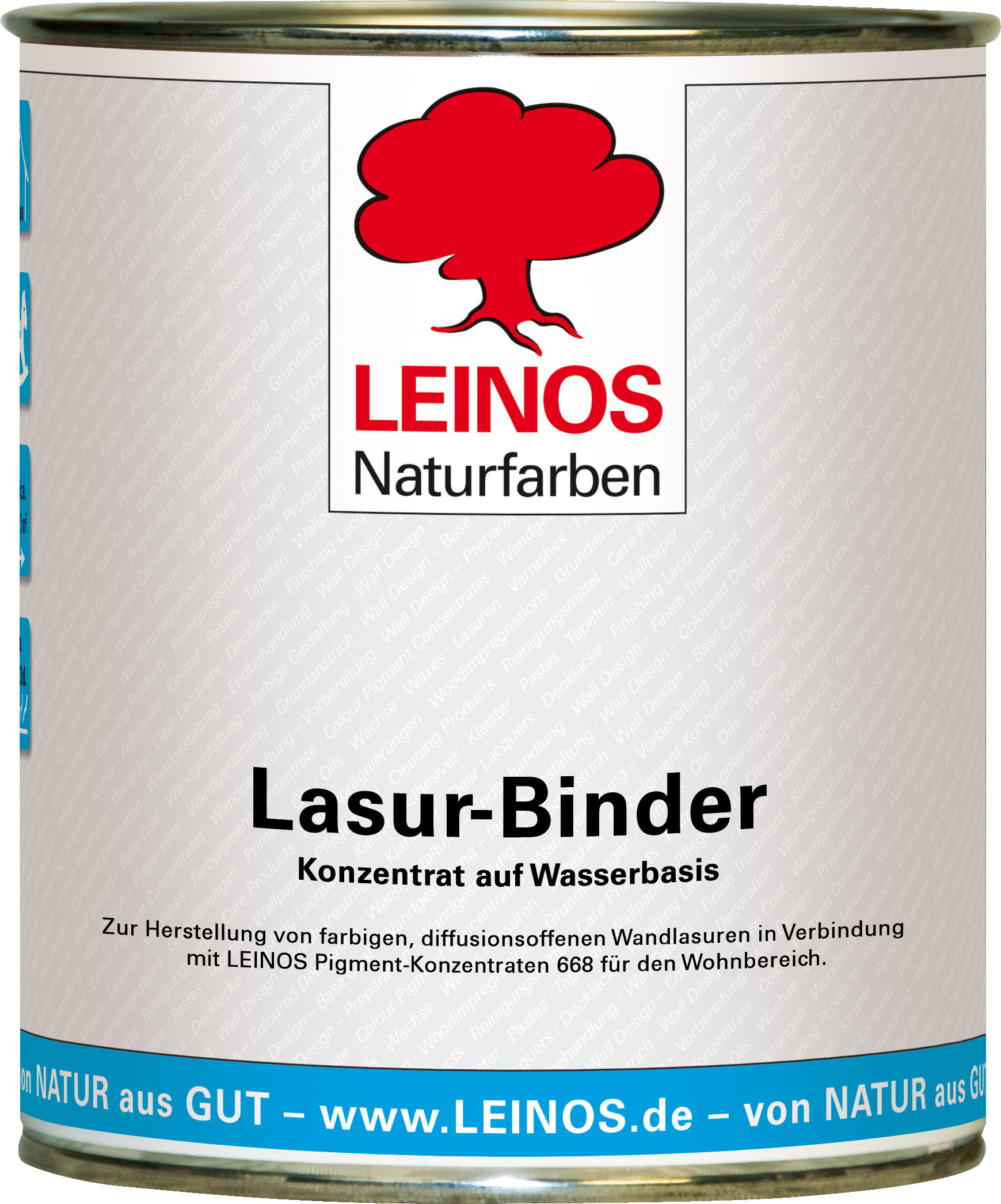 LEINOS 646 Lasur-Binder 0,75 l Leinos-646.04.000