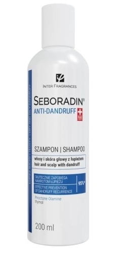 Šampón proti lupinám Seboradin Anti Dandruff - Účinný boj proti lupinám, 200 ml