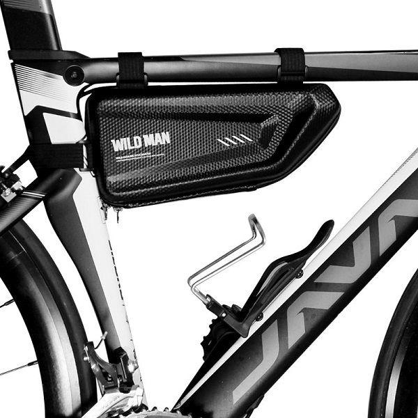 WildmanT Wildman L E4 Bike Frame Case/Pack Schwarz/Schwarz