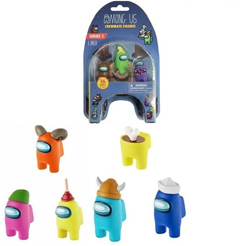 PADU Among Us Crewmate Figuren 3er Blister 1253889491