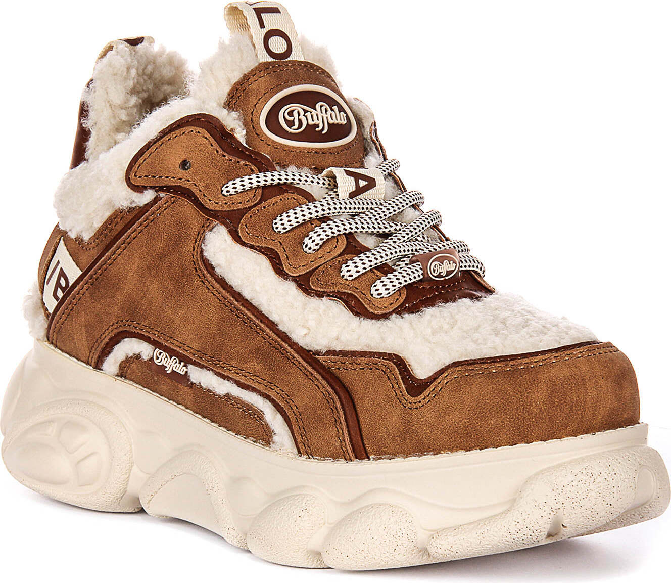 Buffalo Cld Chai Warm In Beige Brown For Women - 3 UK - 36 EU - 6 US / Beige Brown