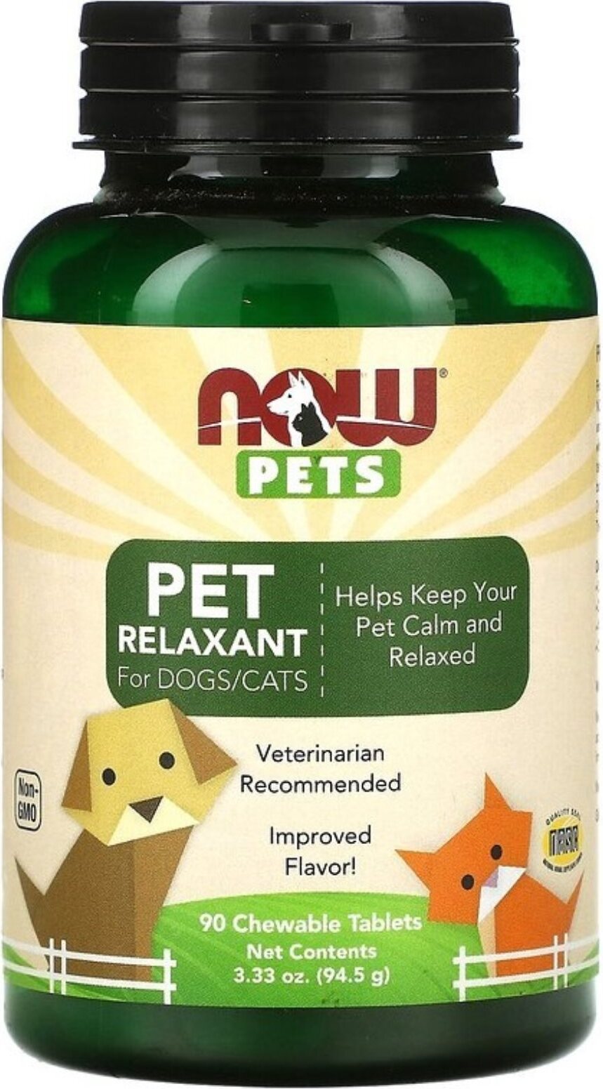 Nahrungsergänzungsmittel NOW Pets Pet Relaxant For Dogs Cats 8581 BI8581