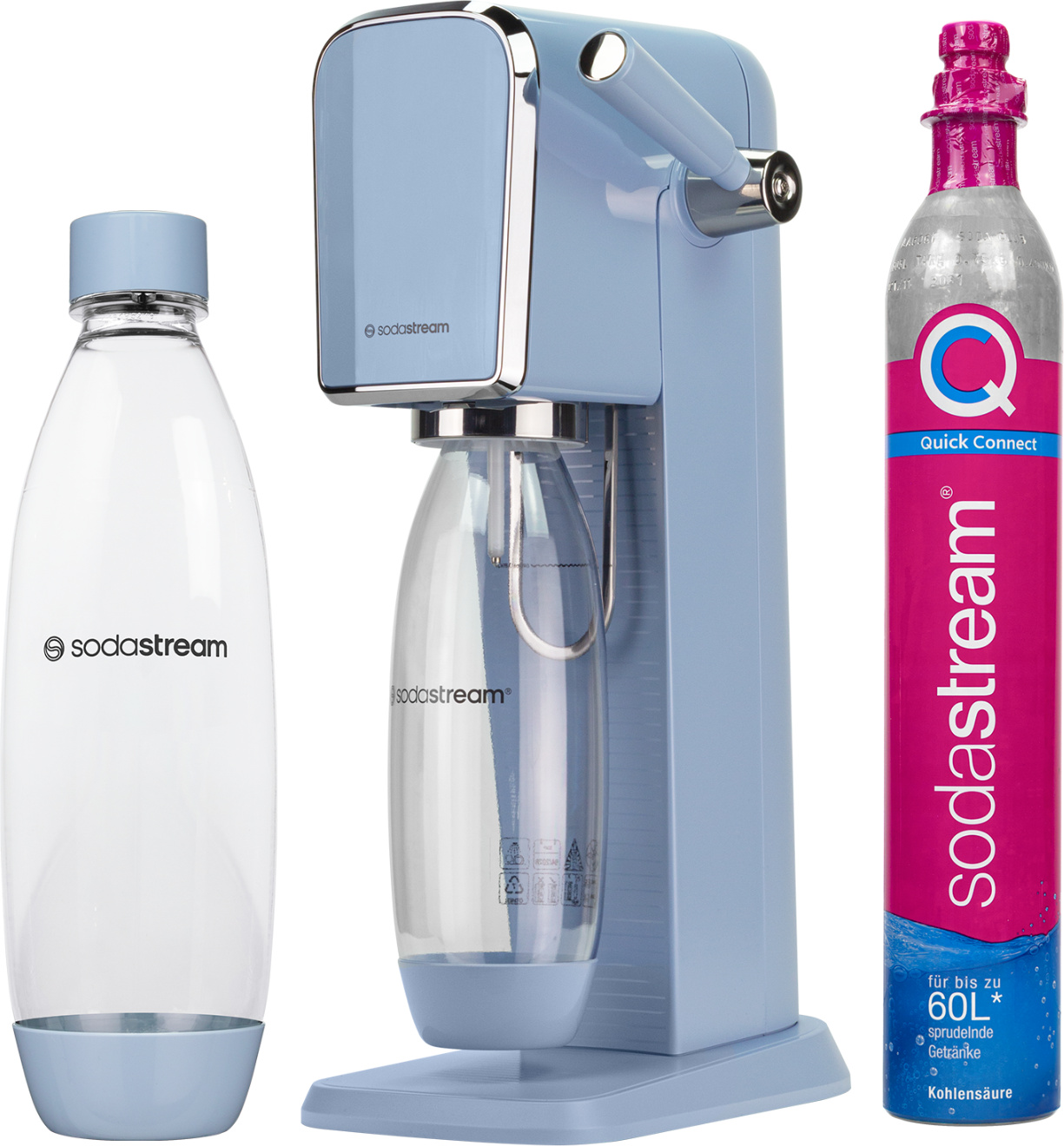 Výrobník perlivej vody SodaStream Art Blue jedna fľaša