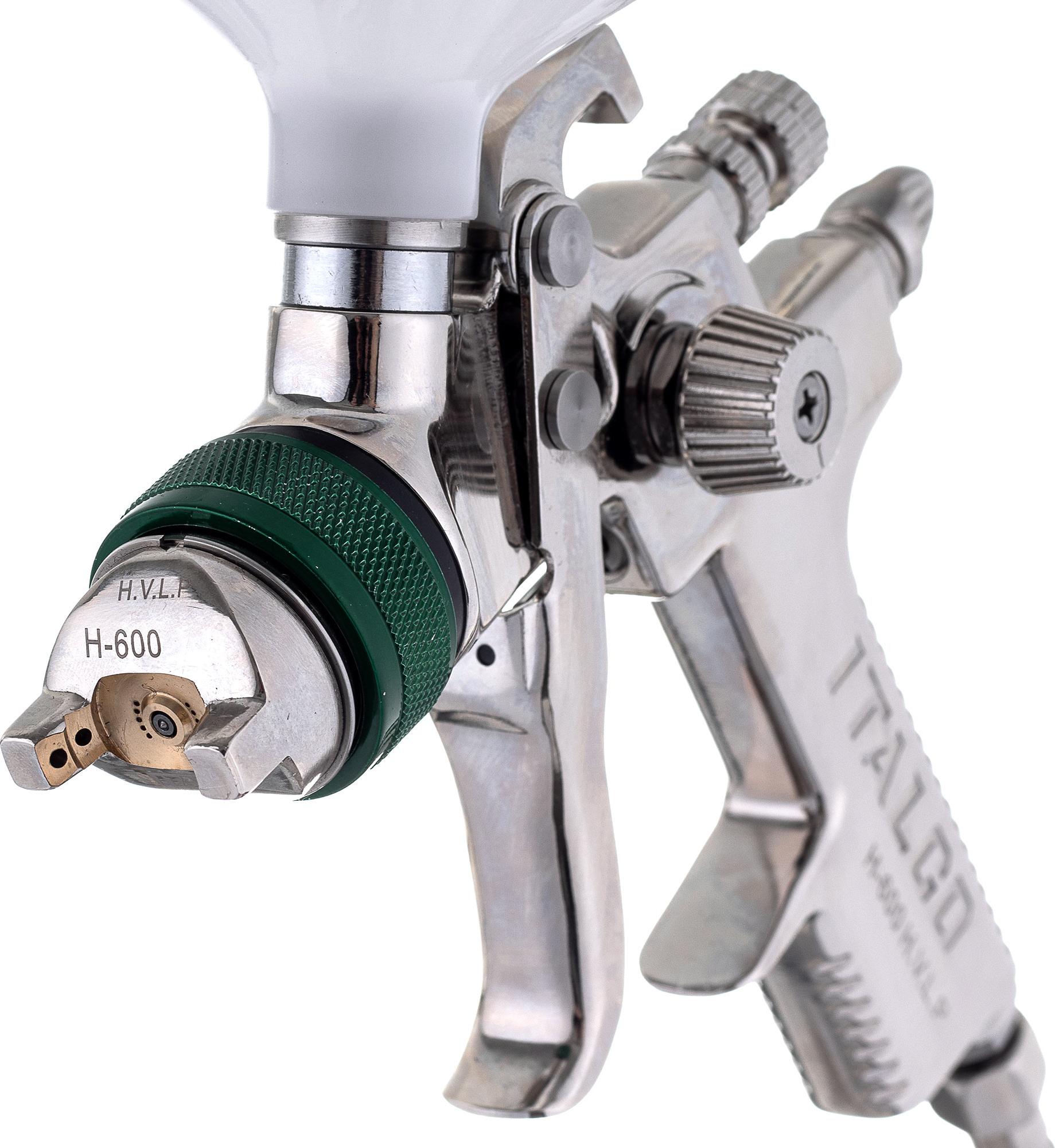 Auarita Hvlp-Lackierpistole Italco H-600 1,8 Mm 600-Ml-Tank 2-3 Bar