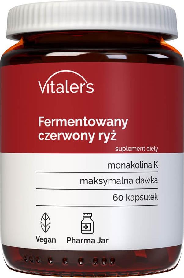 Vitaler's Fermentierter Roter Reis 60 mg – 60 Kapseln VIT-0795