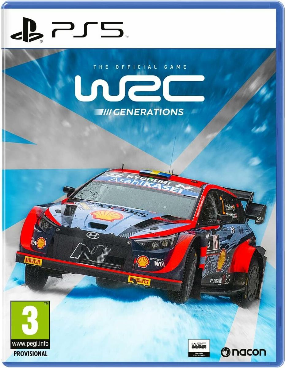 Videohra PlayStation 5 Nacon WRC GENERATIONS