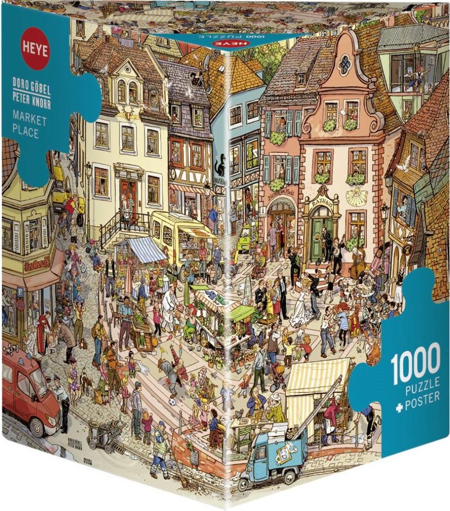 HEYE Puzzle-Marktplatz 1000 dks 29884