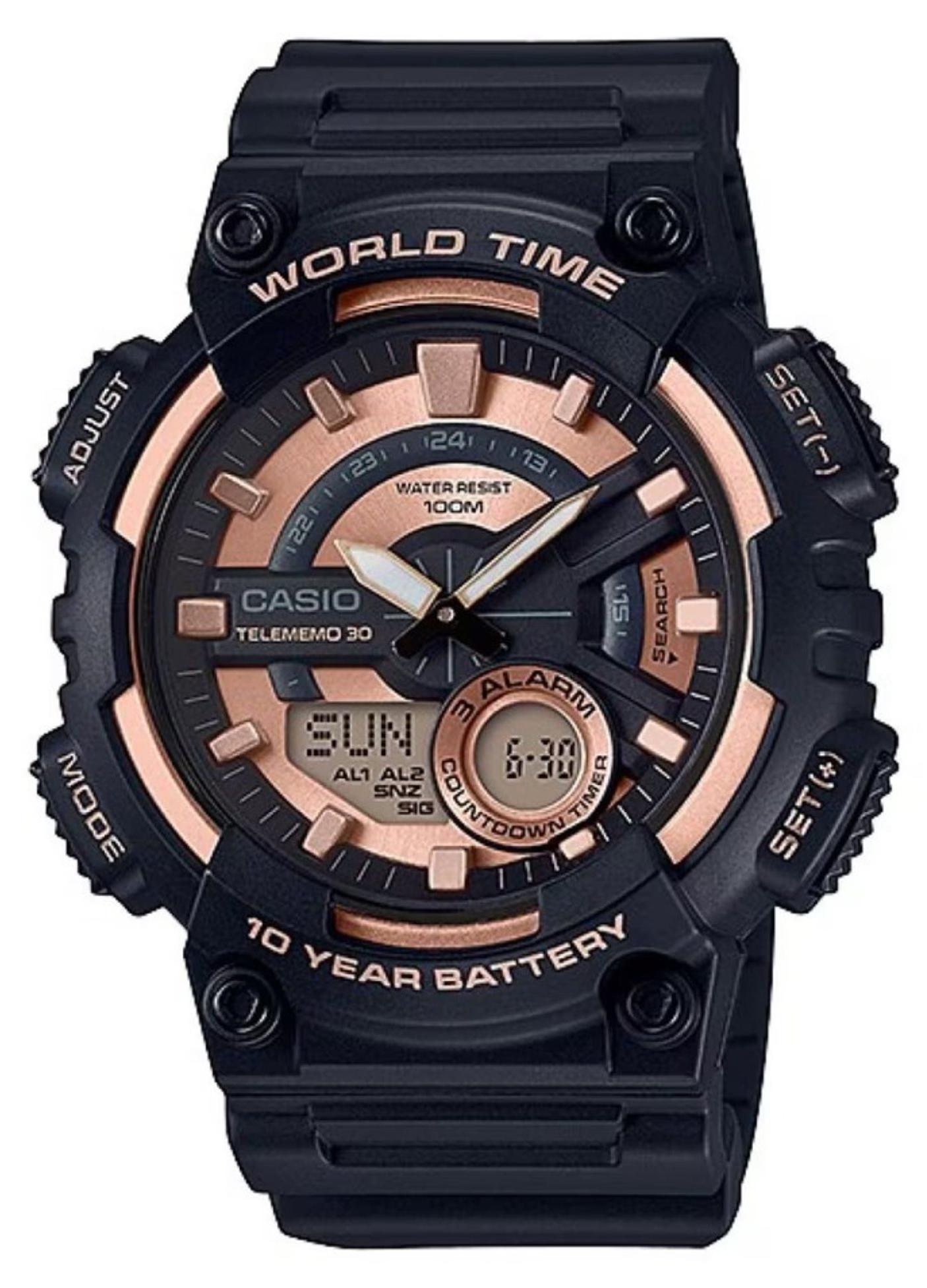 Casio G-Shock AEQ110W-1A3V, Vodeodolný