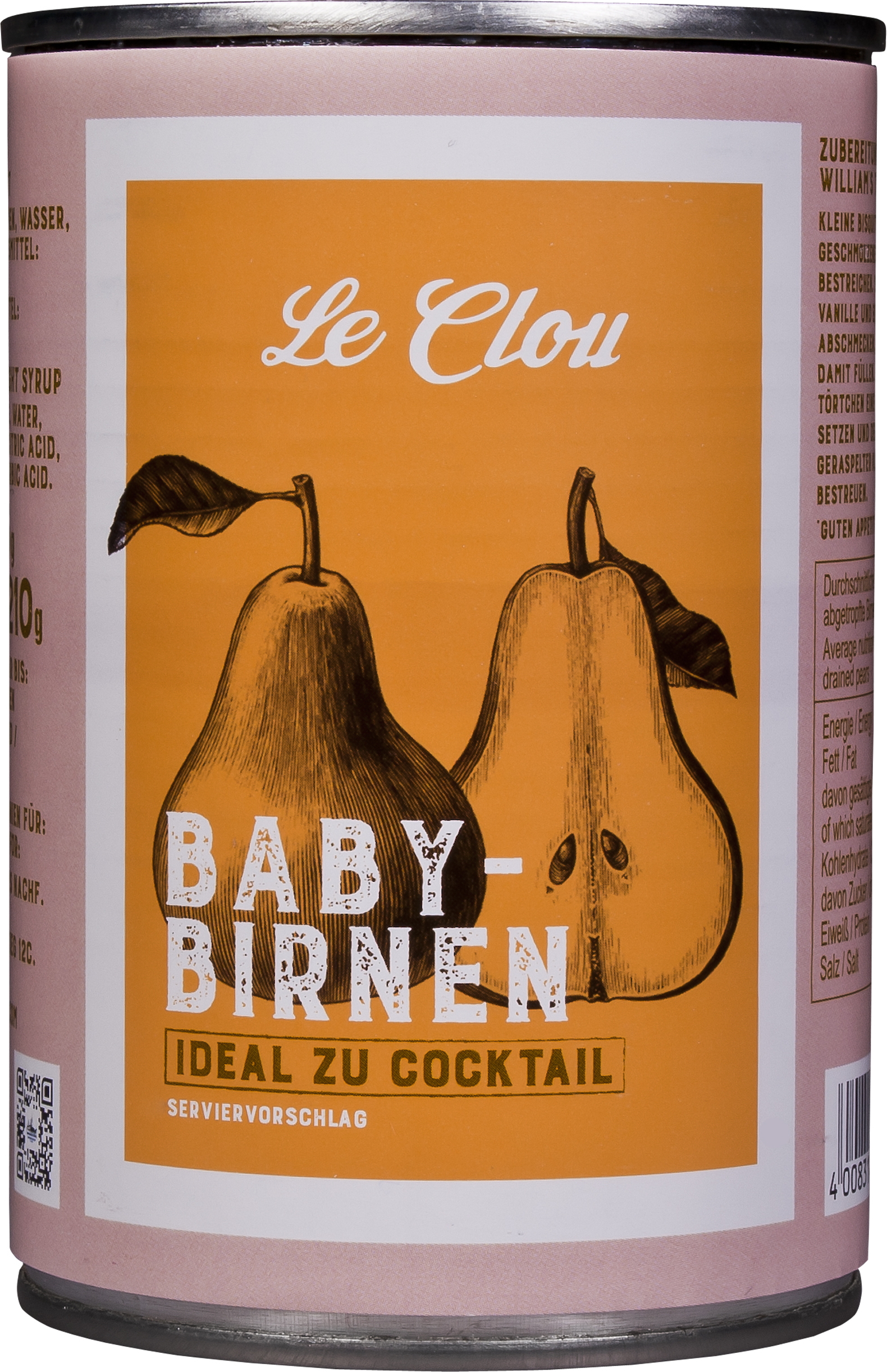 Le Clou Baby-Birnen, 415 g