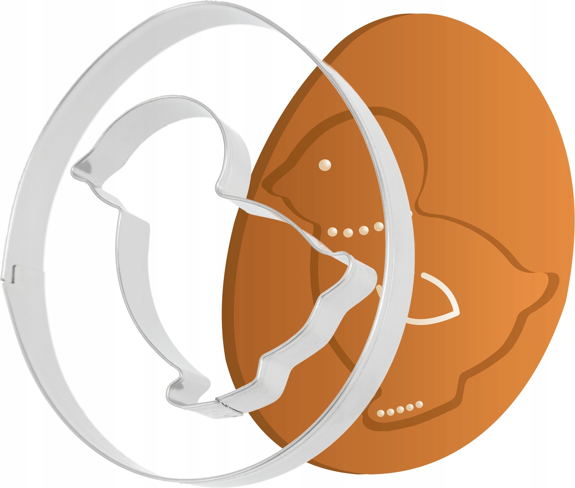 KADAX Ausstechformen aus Edelstahl "Siro", Ausstecher, Osterausstechform, Küken K3060