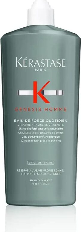 Kerastase Genesis Homme Bain De Force Quotidien 34 Oz