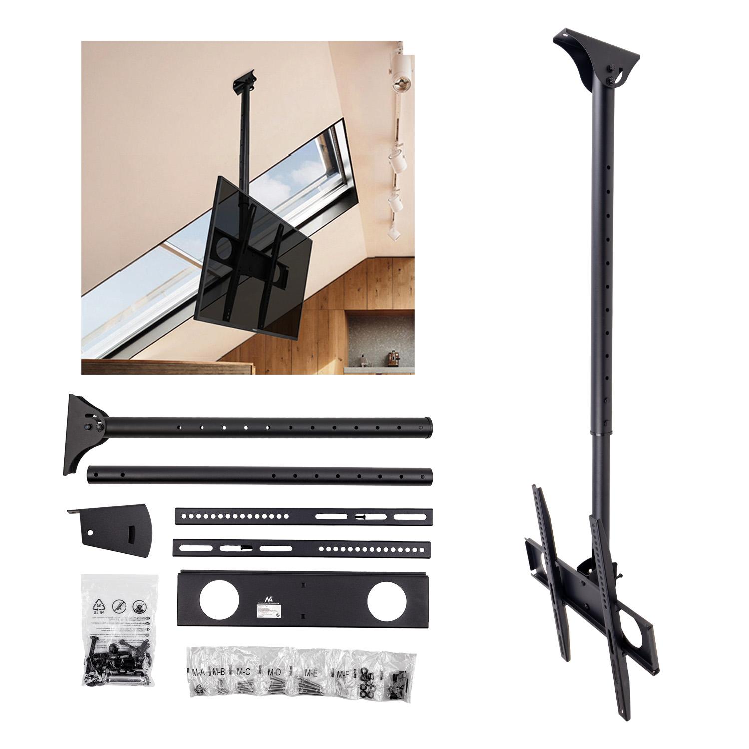 Maclean Deckenhalter Deckenhalterung LCD Plasma TV Halterung Halter VESA 200 300 400 MC-631