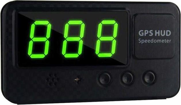 Mmgoqqt GPS-Tachometer, LCD-Bildschirm, drahtloser Tachometer, ABS-Digital-GPS-Tachometer für Fahrrad und Motorrad Kau-LA-25126-215
