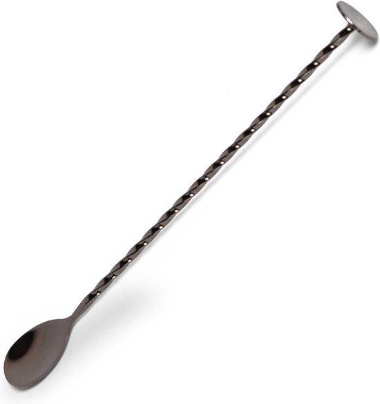 OEM Stahl Cocktailbarlepel - 26 cm Gedreht für Cocktails und Mischen 2026