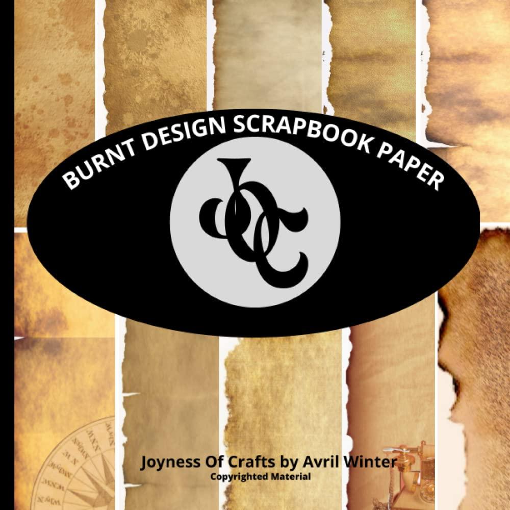 OEM Scrapbook-Papier - Vintage-Optik im antiken Design - Bastelmaterial für Scrapbooking - 21 x 29,7 cm