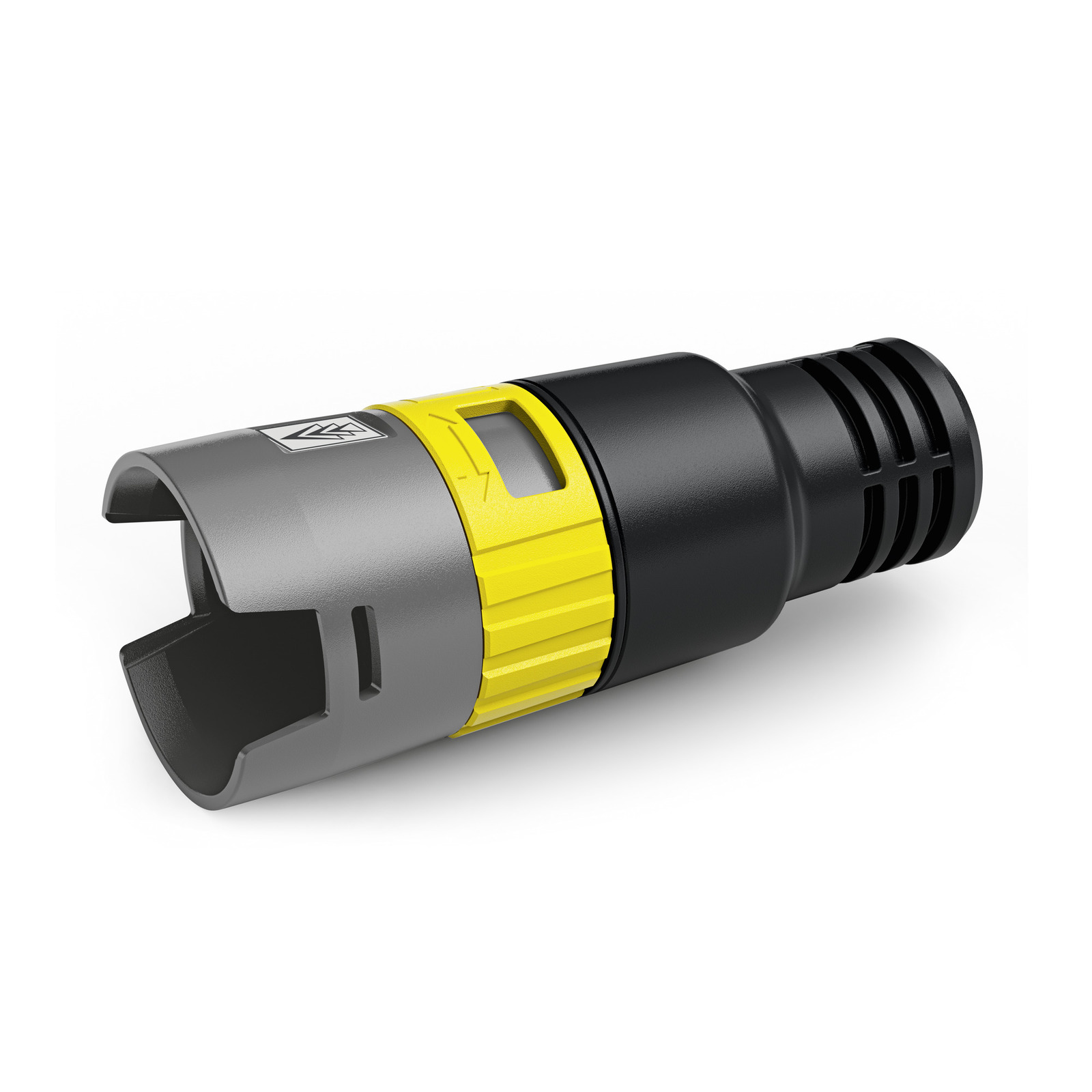 Kärcher Werkzeugmuffe DN35 clipbar, Adapter, Universal, Schwarz, Gelb, Kärcher, NT 22/1 AP TE L NT 22/1 AP TE L *110v NT 30/1 TACT TE H *GB 110v NT 30/1 TACT TE H *GB 240V NT..., 45 mm 2.889-151.0