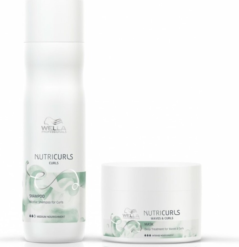 Wella NutriCurls Curls Set - Shampoo Curls 250 ml + Maske 150 ml