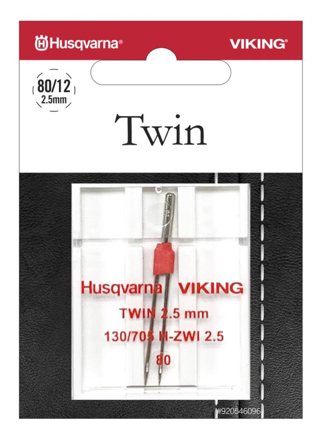 Husqvarna Viking Husqvarna Zwillingsnadel Twin 2,5mm Stärke 80 920546096