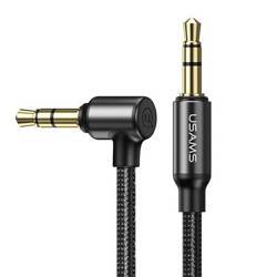 USAMS Pletený jack audio kábel 3,5 mm - 1,2 m KP26300