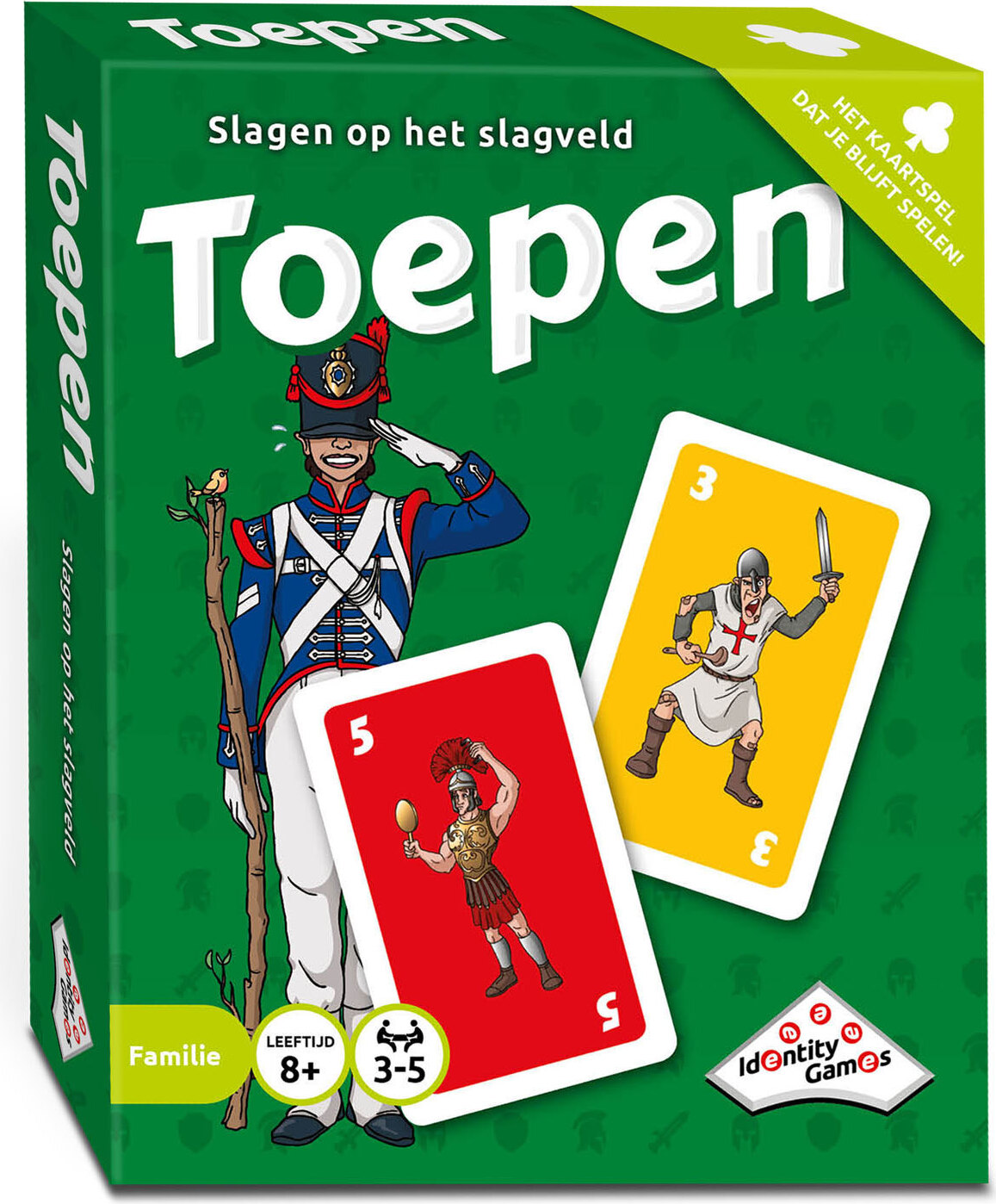 Identity Games Toepen Kartenspiel - Schlachten auf dem Schlachtfeld