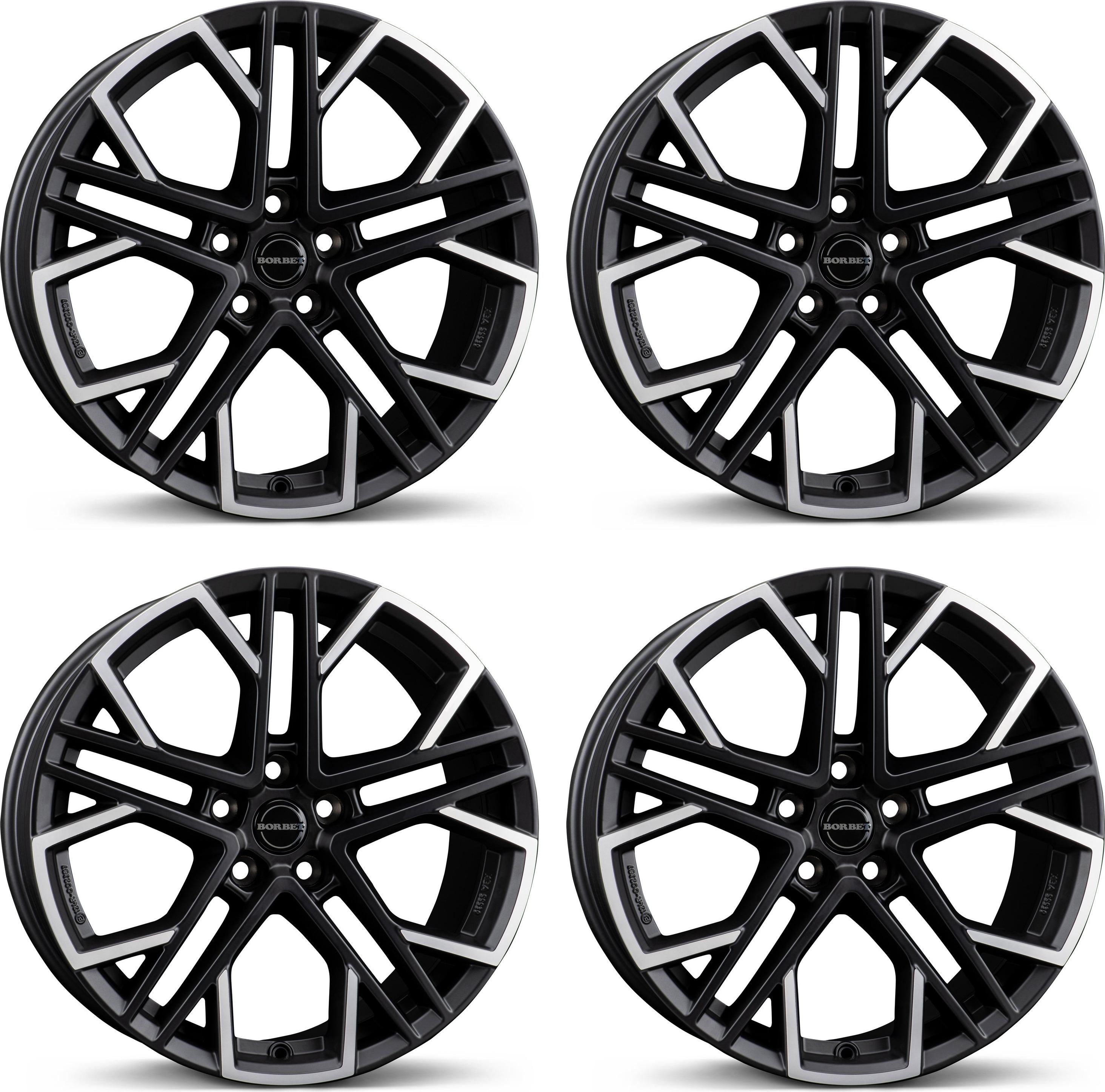 4 Borbet Felgen XV 8.5x19 ET45 5x114.3 SWMP für Honda Accord Civic CR-V Honda HR-V 5x114.3 SWMP für Honda Accord Civic CR-V Honda HR-V 4-XV 85945114,3572,5BPM