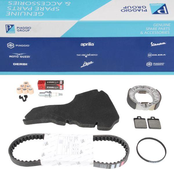 Piaggio (Original OE) Wartungskit Wartungs Set Service Kit 1R000417 für Piaggio Vespa ET2 ET 2 50ccm