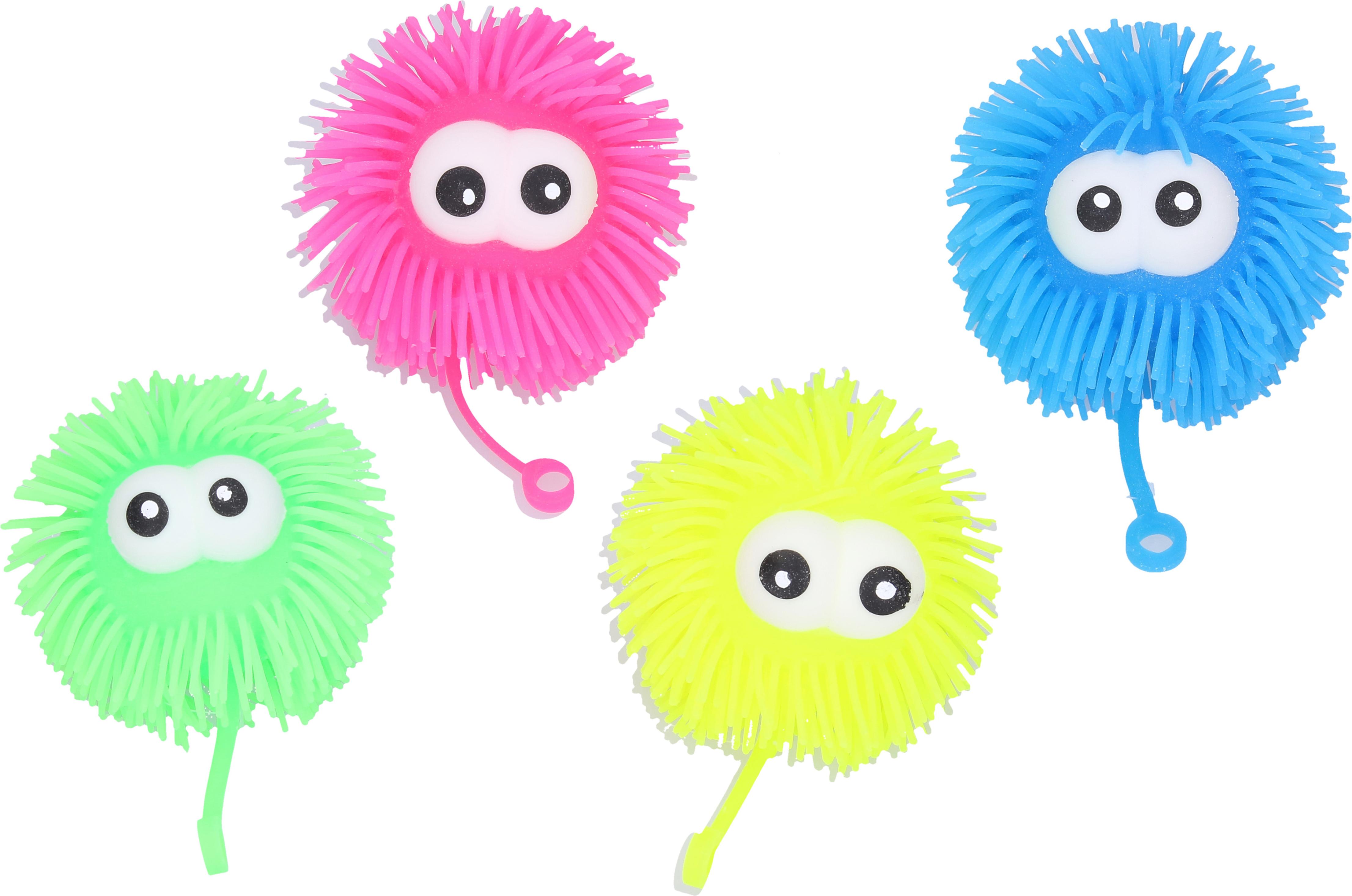 Wiky Ball mit Augen und Lichteffekten 9 cm