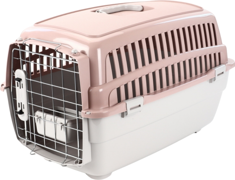 GarPet Transportbox IATA Katzentransportbox Flugzeugbox Tiere Hundetransportbox Auto Tiertransportbox Hund Hundebox kleine Hunde Transportbox Katze Flugbox Gr. M