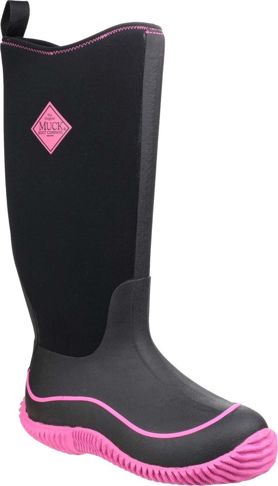 Muck Boots - Dámske gumáky "Hale" FS4301 (43 EU) (Black/Hot Pink)