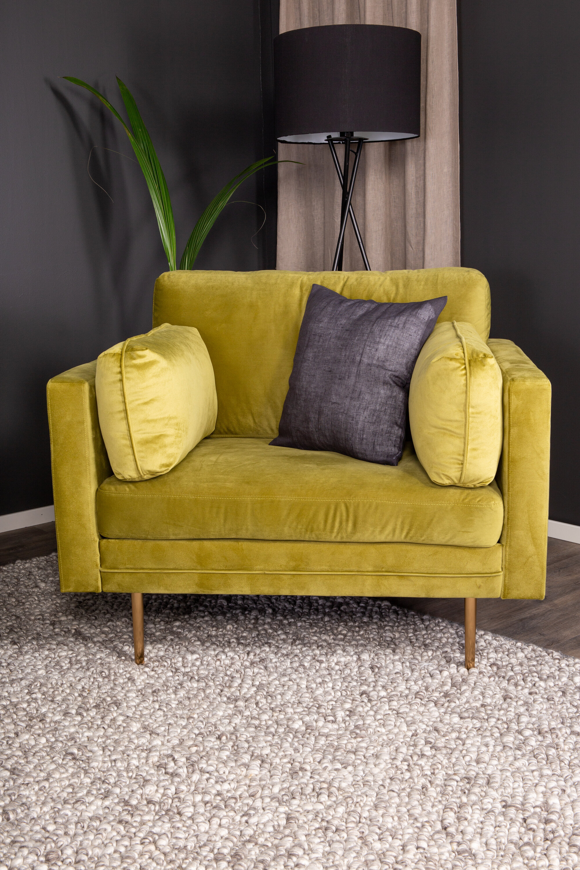 Venture Home Akzentstuhl Boom Grün 18046-894