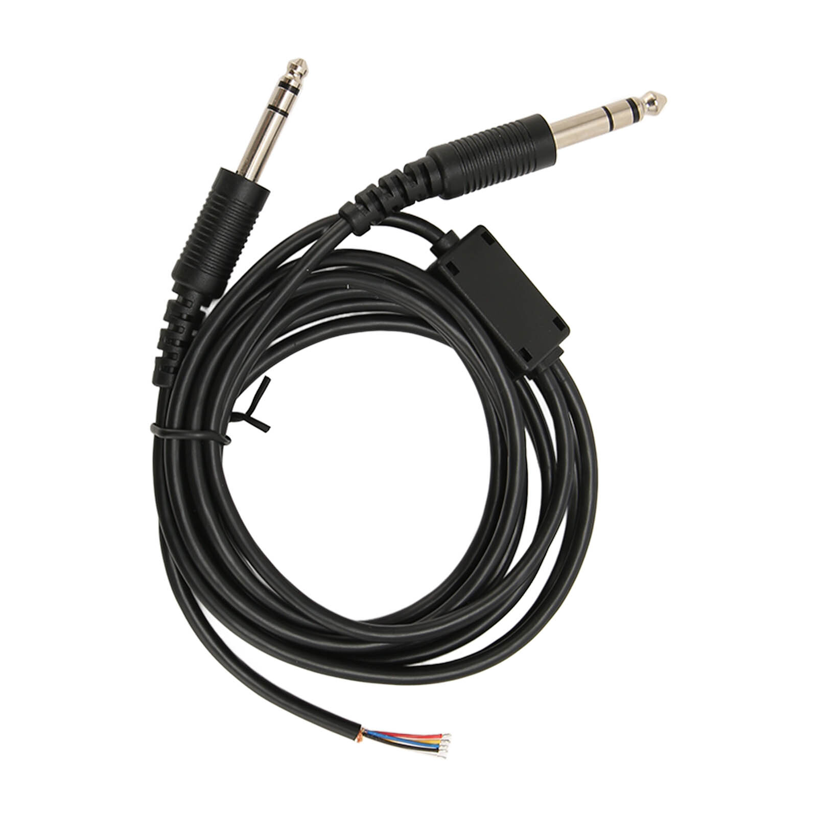 Cocosity Ersatzkabel für Aviation Headset für David Clark AVCOMM Pilot Dual GA Plug Aviation Kopfhörer DIY Kabel 6,6 Fuß PJ-068, PJ-055