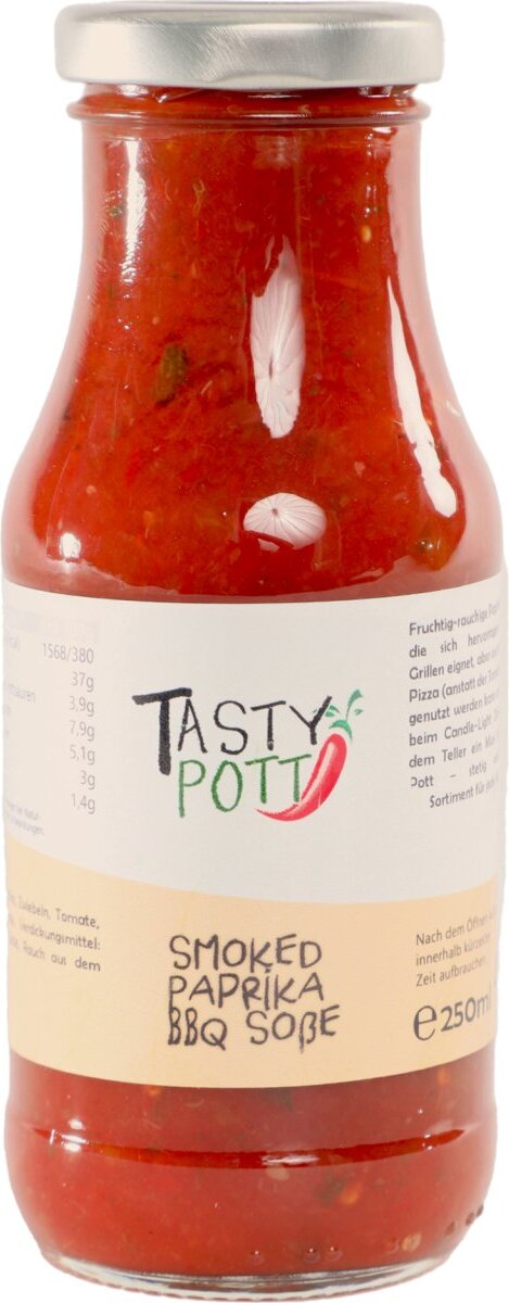 Tasty Pott Smoked Paprika BBQ Soße 250ml Kaufland.de