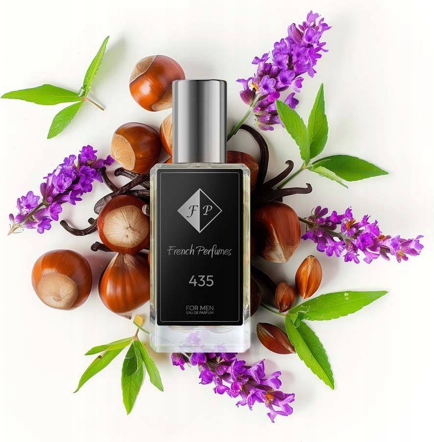 FP French Perfumes | Herrenparfüm Nr. 435 – StronggerWithU – 33 ml – 20 % Parfümöl | Aromatisch-Fougère Duft – Kompakt, Modern & Langanhaltend Nr 435 - StronggerWithU