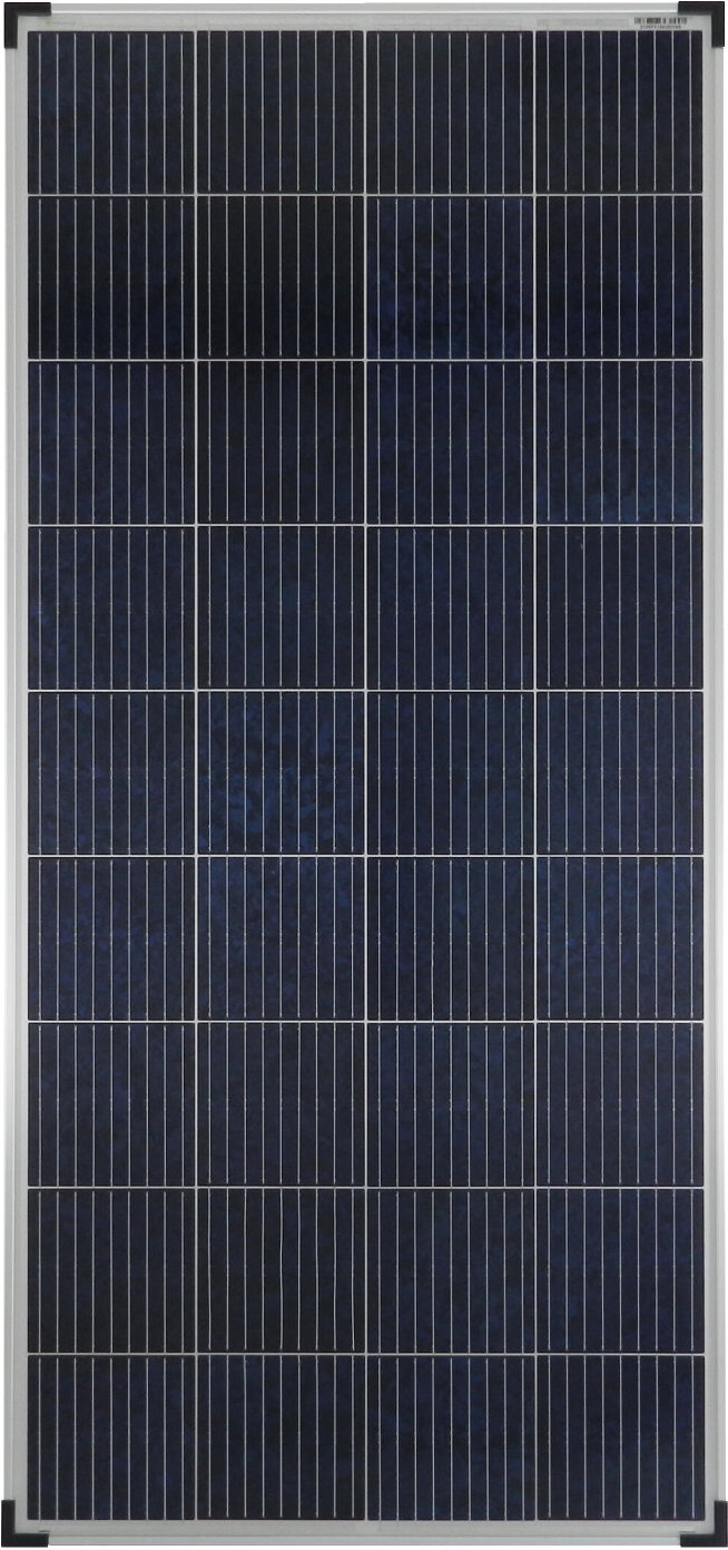solartronics Solarmodul 18V Poly Solarpanel PV Wattzahl: 180 Watt
