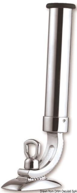 Verchromter Messingstangenhalter 32 mm - Osculati 41.170.00