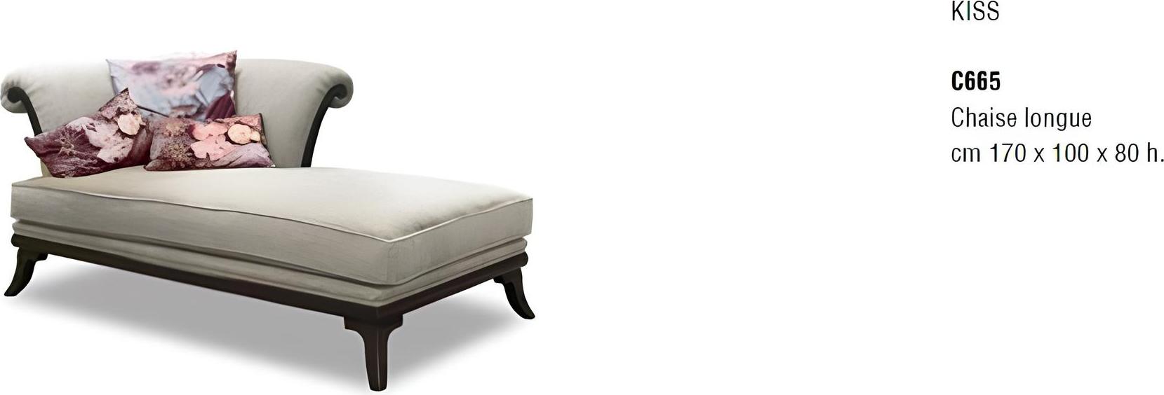 AEA Art déco Textil Komfort Chaise Lounge Relax Chaise Lounge Chaiselongue JVM4067282084056