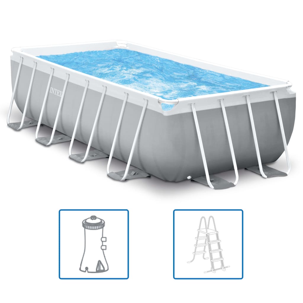 Bazénová súprava Intex Prism Frame Rechteckig 400 x 200 x 100 cm