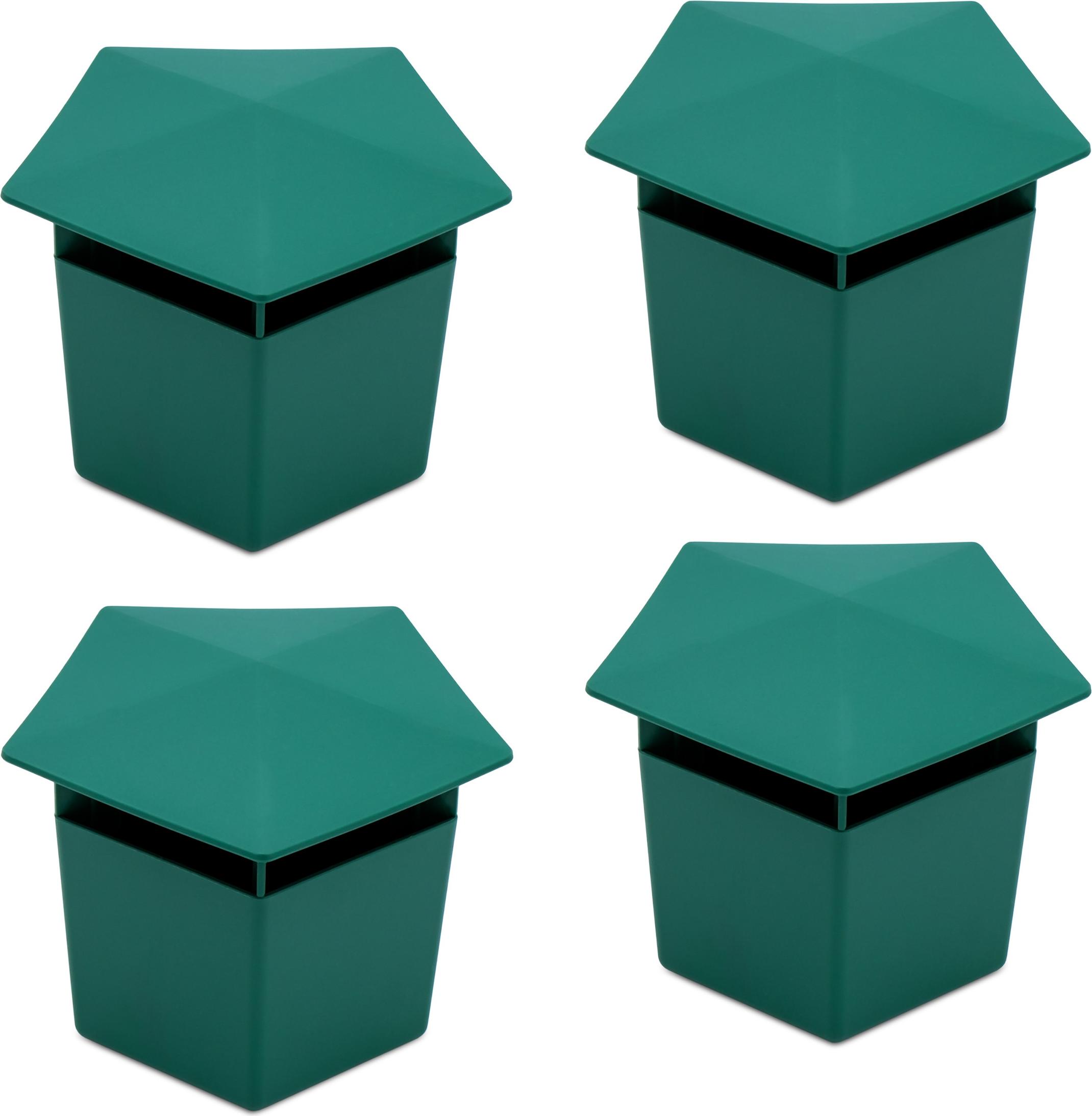 Spetebo 3.06 Häuschen Schneckenfalle im 4er Set - 2x 2er Set - Schneckenschutz für den Garten (Haus)