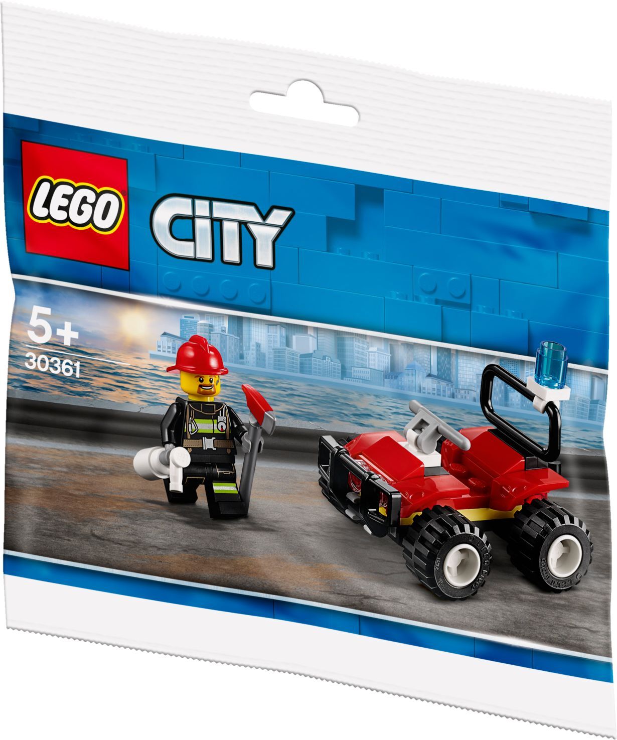 Lego City Feuerwehr-Buggy, Helm und Feuerlscher, ab 5 Jahren