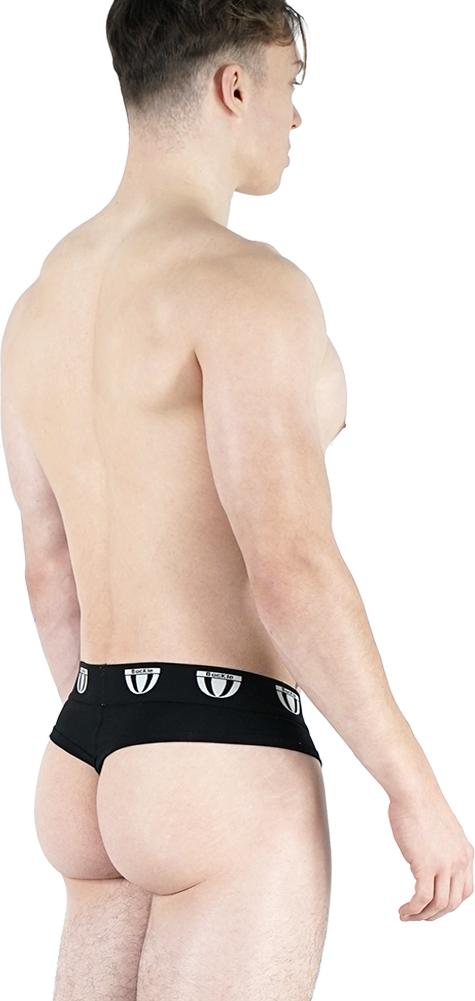 Bockleder Bockle® Gay Thong Baumwolle Herren Tanga String , M BLR-1000-M