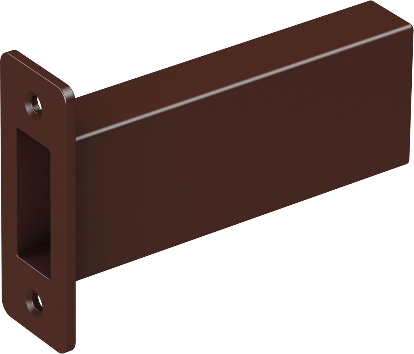 BASI - Mauerabschlussblech - Braun - optional zu PR800/900 - 0009-2542