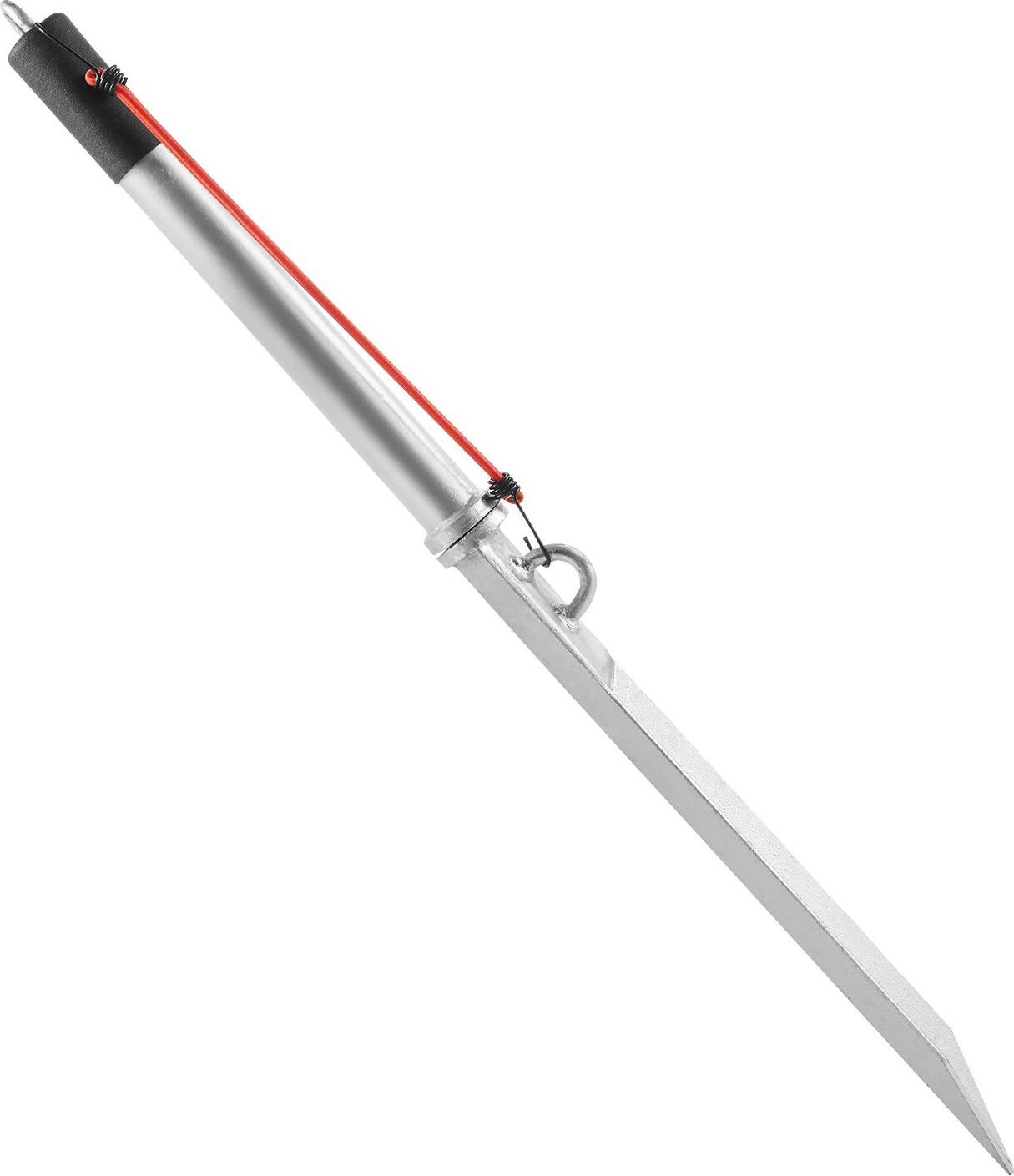 VEVOR Sand Spike Boat Anchor, 90 cm Slide Anchor Shore Spike, Galvanized Carbon Steel Boat Shore Anchors, Shallow Water Beach Anchors, for Securing Jet Ski PWC Pontoon Kayak on Beaches & Sandbars