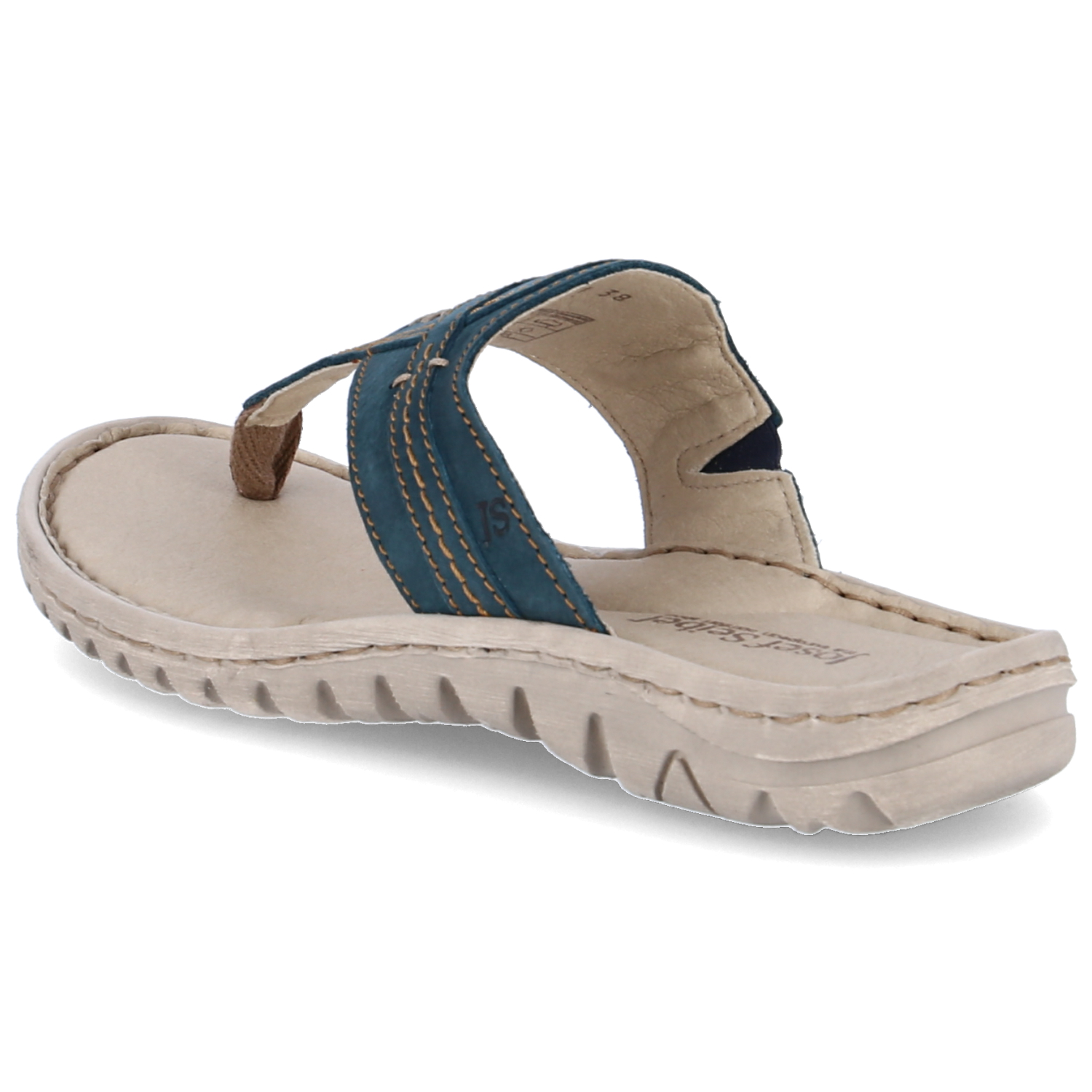 Josef Seibel LUCIA 09 dámske mules - oddeľovač prstov mules modré NEW