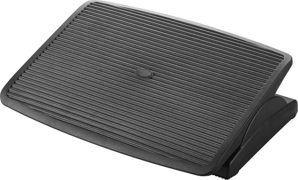 Platinet ergonomische Fußstütze für Büroarbeitsplatz, Neigbar 0–20° PLATI-2