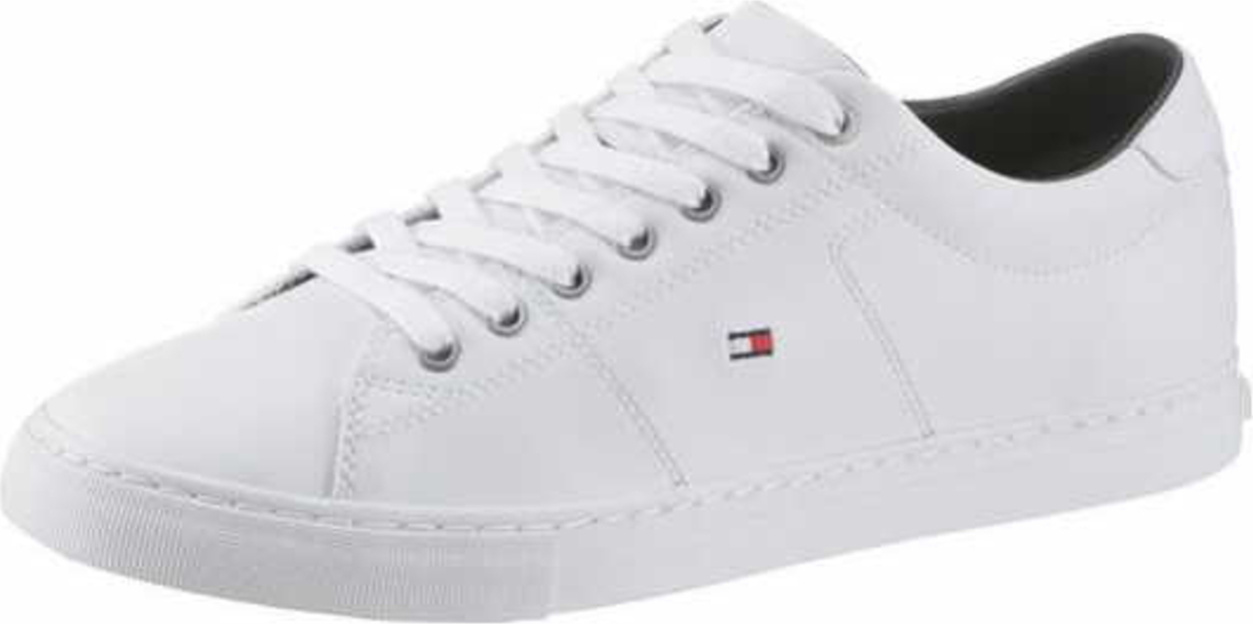 TOMMY HILFIGER Pánske topánky kožené biele GR39942 - veľkosť: 40